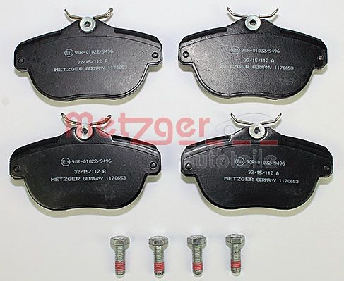 METZGER Bremsbelagsatz, Scheibenbremse